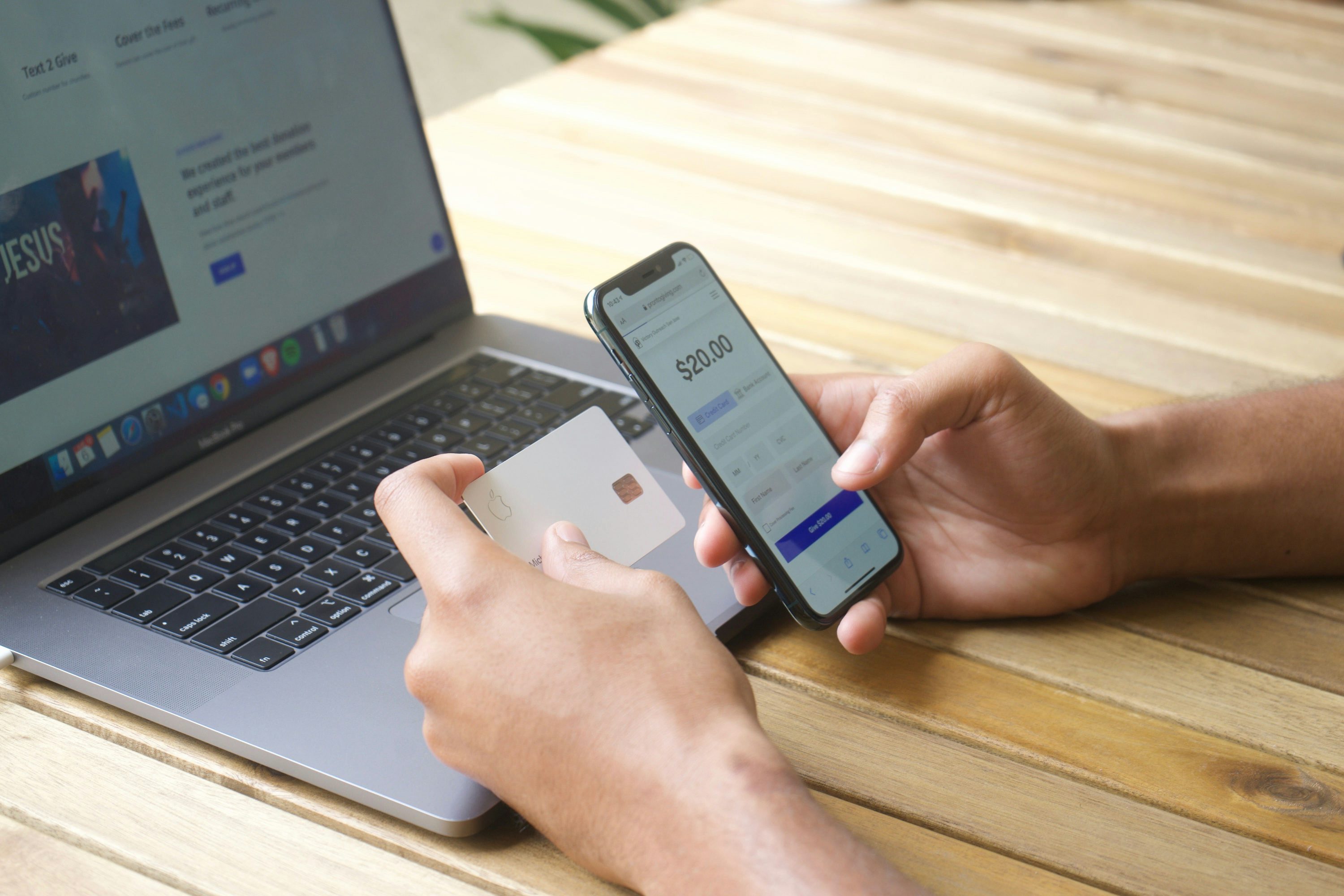 Newsletter signup and email content on digital devices